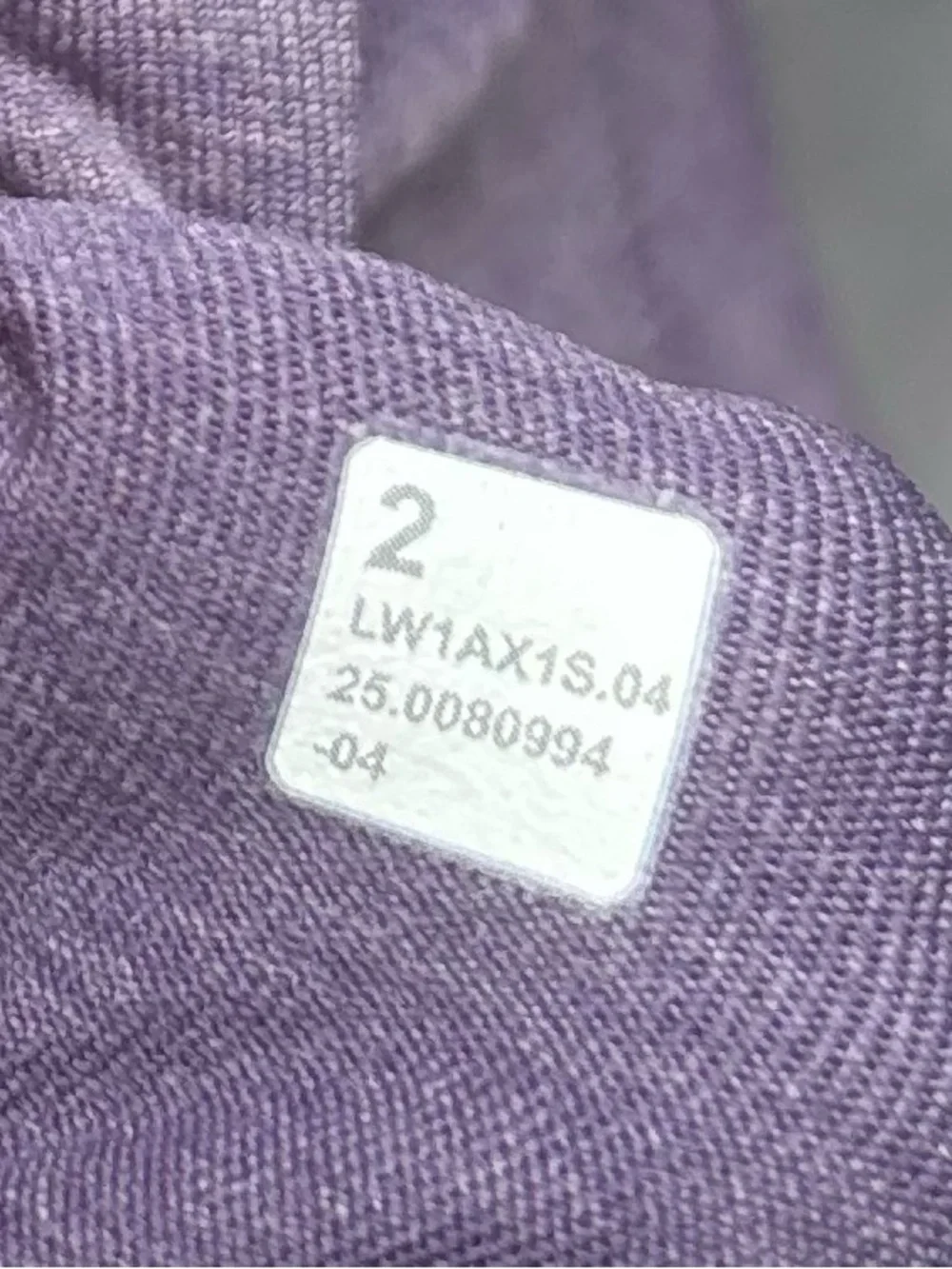 NWT Lululemon Ebb To Street Tank Top In Grape Mist Size 2